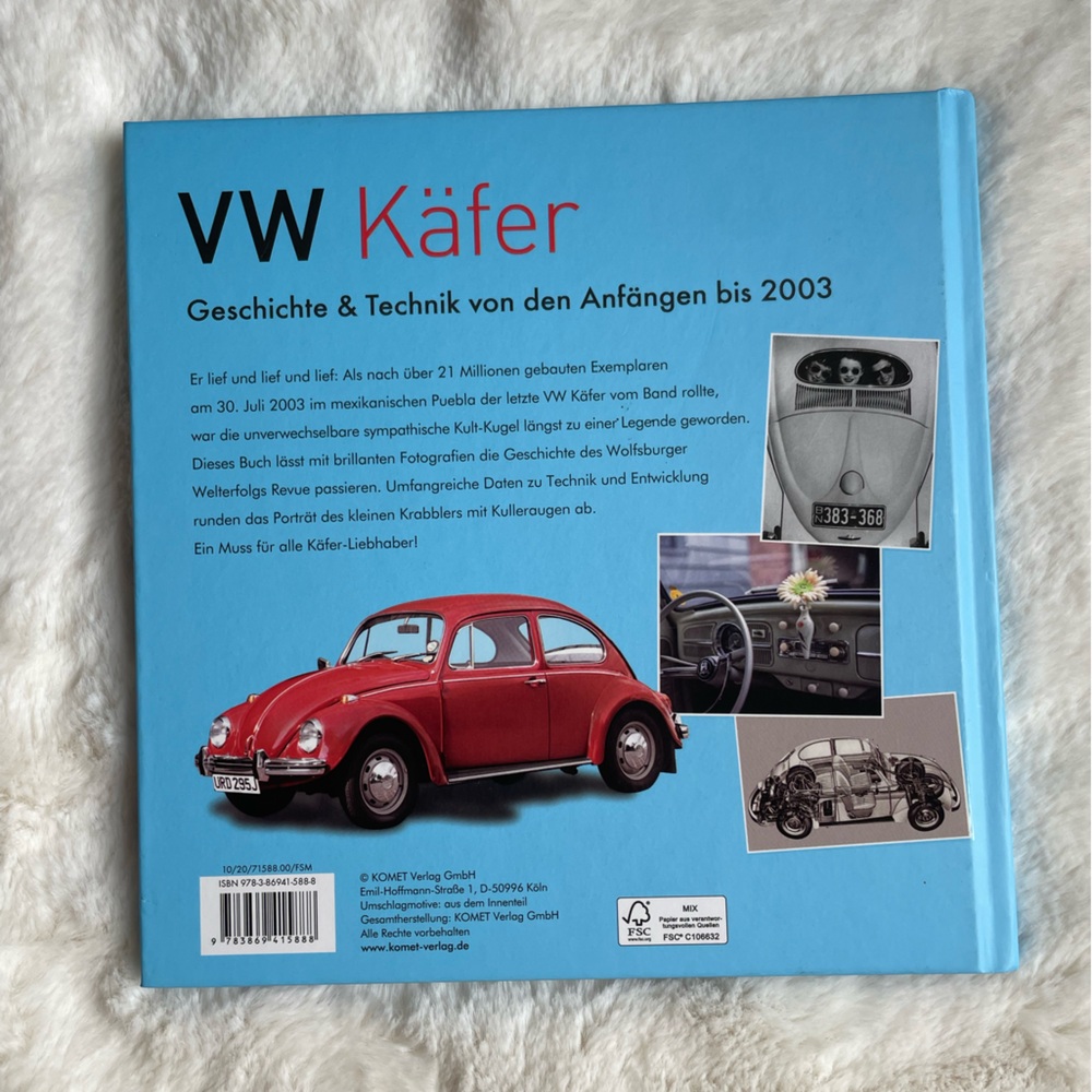 Volkswagen Käfer / Beetle Car Book - Picture 2 of 6